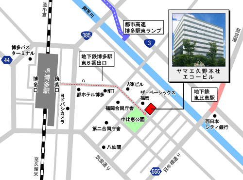 会社案内図